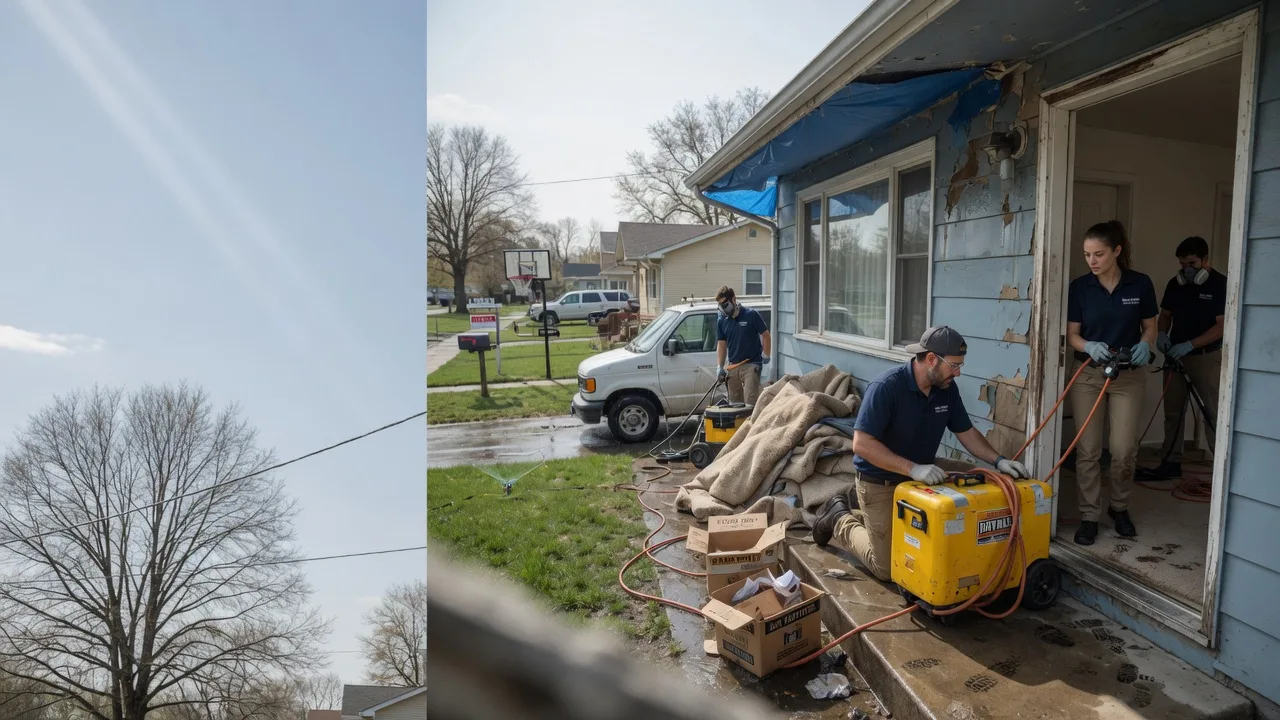 Basement Flood Cleanup in New Market, MD near me